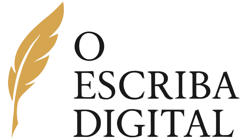 escriba logo vectorized100